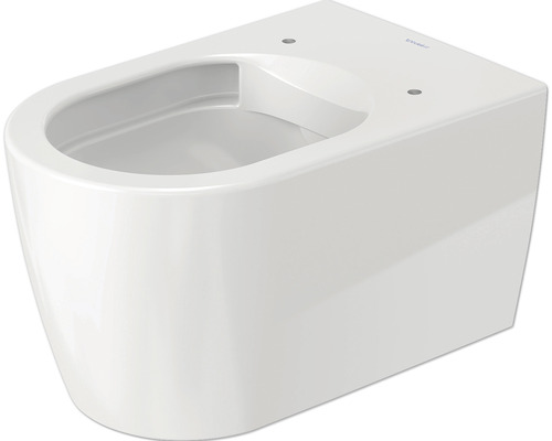 Wand-WC DURAVIT ME by Starck Tiefspüler offener Spülrand Wassersparend weiß mit Beschichtung ohne WC-Sitz 25290900001-0