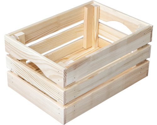 Caisse en bois construction modulaire 32x22x11 cm