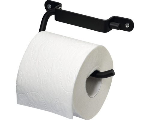Dérouleur de papier toilette HACEKA Ixi noir mat 1208510