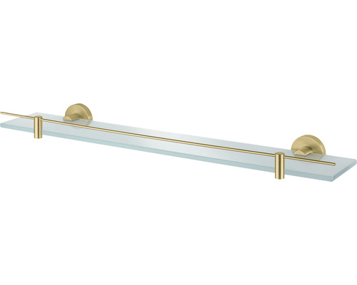 Glasbord mit Halterung zur Wandmontage