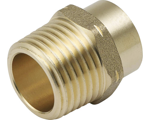 Raccord en laiton avec filetage