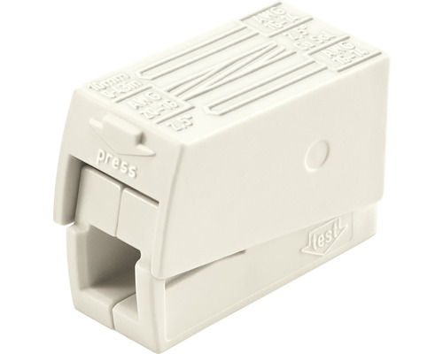 Borne pour luminaire Wago 224-112 2,5 mm² 15 pièces Connecteur de choc de courant unique pour connexions électriques