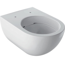 Wand-WC GEBERIT Acanto Tiefspüler ohne Spülrand weiß KeraTect® Spezialglasur ohne WC-Sitz 500600018-thumb-0