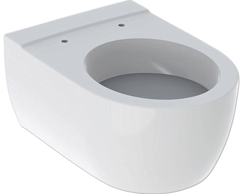 WC suspendu GEBERIT iCon cuvette à fond creux avec bride de rinçage blanc KeraTect® laque spéciale sans abattant WC 204000600