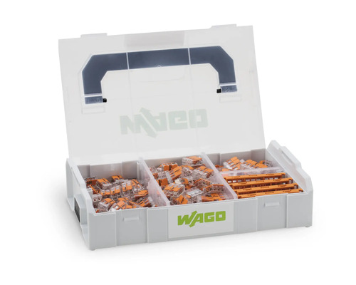 Kit de bornes de raccordement Wago 887-952 L-BOXX Mini 0,14-4mm²