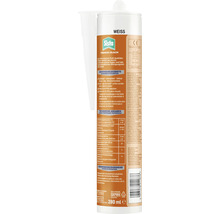 Cartouche de silicone Sista Premium, blanc, 280 ml