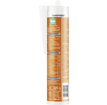 Cartouche de silicone Sista Premium, transparent, 280 ml
