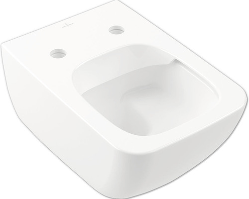 Wand-WC Villeroy & Boch Venticello Tiefspüler offener Spülrand weiß ohne WC-Sitz 4611R001-0