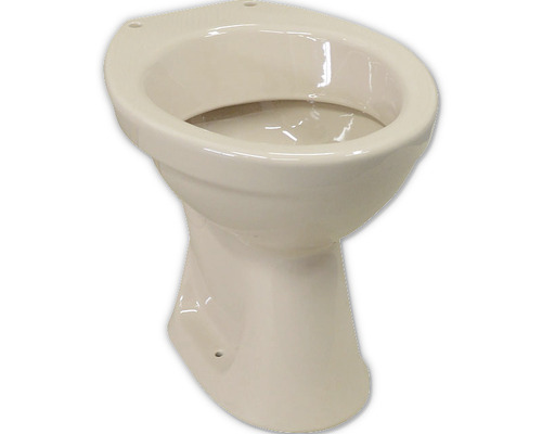 WC poser VitrA Norm cuvette fond creux avec bride beige sans