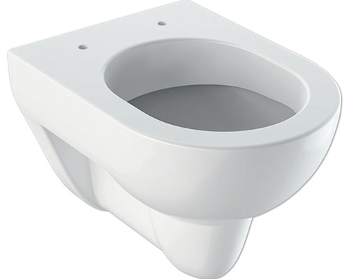 WC suspendu GEBERIT Renova Comprimo Renova Compact cuvette à fond creux avec bride de rinçage court blanc sans abattant WC 203245000