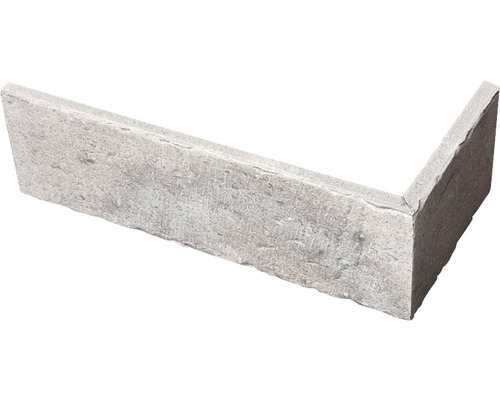 Équerre d'angle Brick Loft gris clair 24 cm