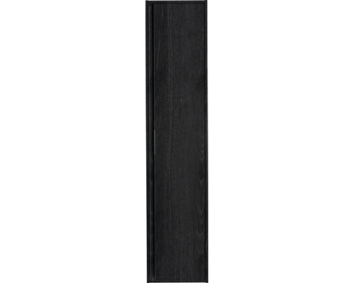 Schwarze Innentür aus Holz