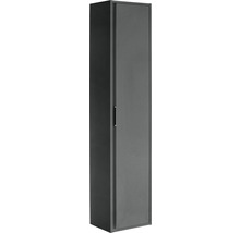 Armoire haute Sanox Porto couleur de façade cubanit grey 35 x 160 x 35 cm