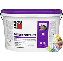 Baumit Silikonharzputz Fassadenputz mit Rillenputzstruktur 2 mm farbig 25 kg-thumb-0