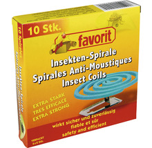 Paquet de dix spirales anti-insectes