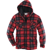 Veste de bûcheron avec capuche et fermeture éclair