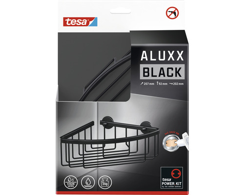 Tesa Aluxx Black Eckregal Verpackung