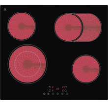Plaque de cuisson vitrocéramique sans cadre PKM 59 x 52 cm 4 foyers KF4-2KB G-thumb-0