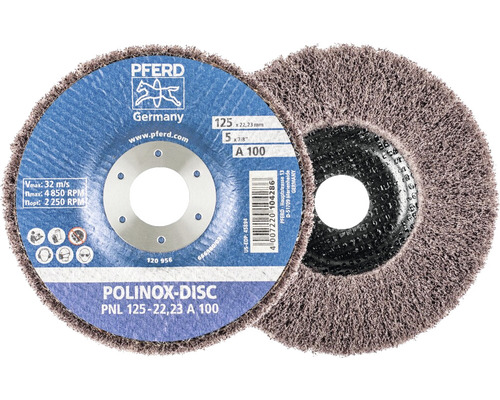 Pferd Polinox Schleifscheibe 125 Millimeter