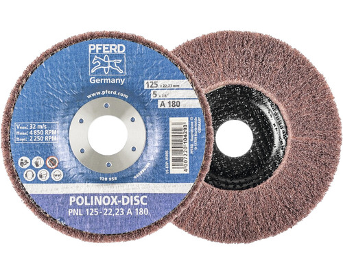 Pferd Polinox Schleifmopteller 125 Millimeter