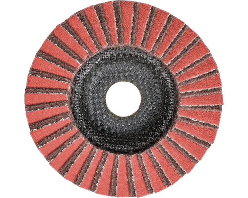 Schleifmopteller mit zentraler Bohrung