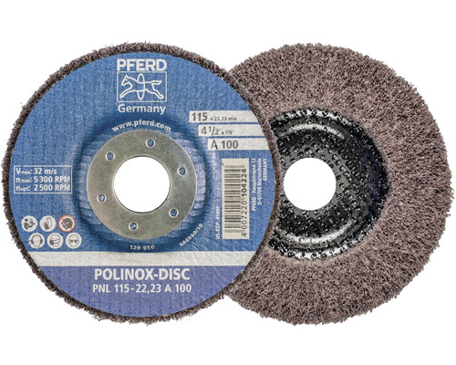 Pferd Polinox Scheibe Schleifmop Durchmesser 115 Millimeter