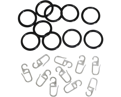 Jeu de joints d''étanchéité et de clips de fixation