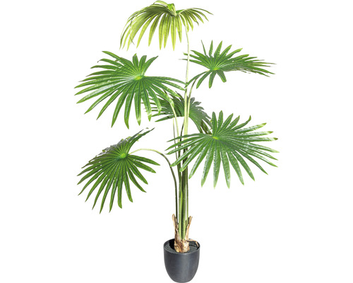 Palmier artificiel Washingtonia h 120 cm vert