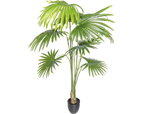 Palmier artificiel Washingtonia h 150 cm vert