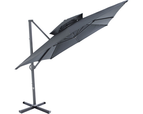 Parasol déporté avec support