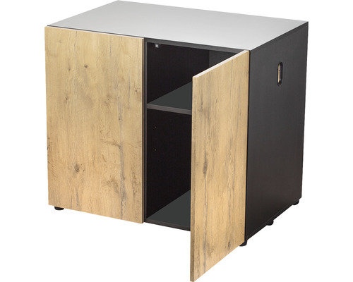 Armoire avec deux portes et une étagère