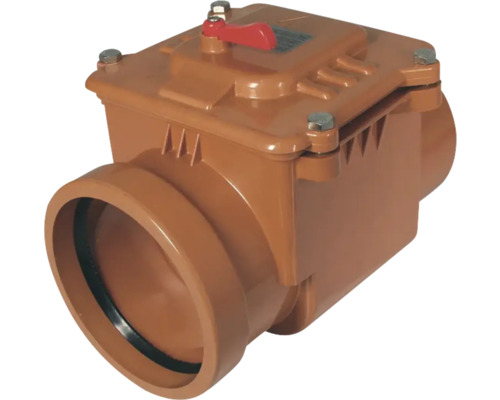 Clapet anti-retour pour canalisations d''évacuation