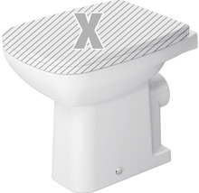 WC sur pied avec réservoir de chasse