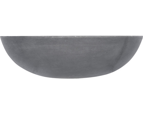 Jardinière demi-ronde en grès