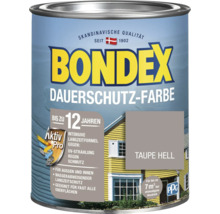BONDEX Holzfarbe-Dauerschutzfarbe taupe hell 750 ml-thumb-0