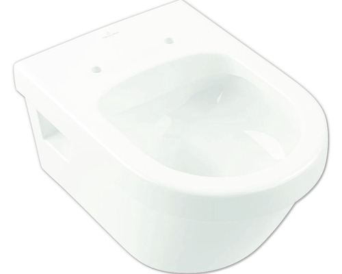 WC suspendu Villeroy Boch Architectura cuvette a fond creux bride de rincage ouverte blanc avec revetement sans abattant WC 5684R0R1 HORNBACH Luxembourg