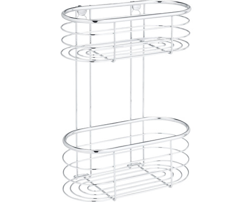 Panier de douche double pour ranger les articles de salle de bain