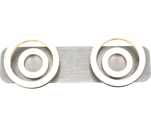 Doppelte LED-Wandleuchte mit kreisförmigem Design