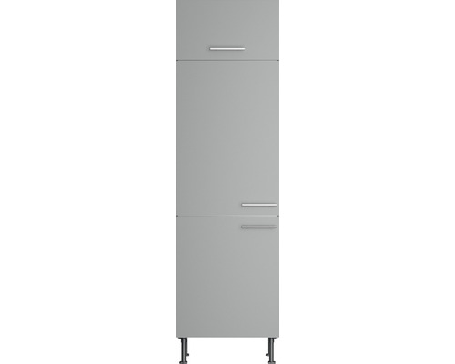 Armoire haute avec trois portes et pieds