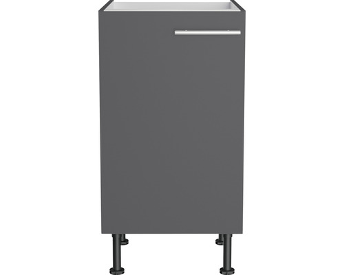 Unterschrank mit einer Tür und Füßen