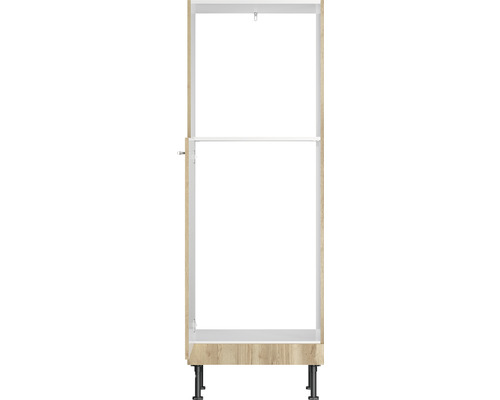 Küchenschrank mit verstellbaren Füßen