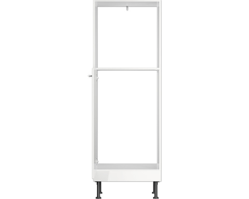 Weißer Bad-Unterschrank mit Füßen