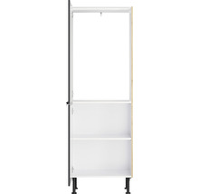 Offener Hochschrank mit Einlegeböden und Füßen