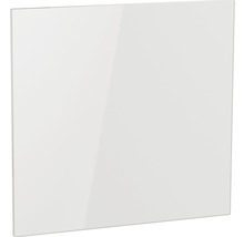 Façade pour lave-vaisselle partiellement intégré Optifit Arvid986 59,6 x 1,6 x 57,2 cm façade blanc brillant corps blanc-thumb-0