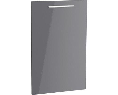 Façade pour lave-vaisselle encastré Optifit Jonte984 44,6 x 1,6 x 70 cm façade anthracite brillant corps chêne sauvage