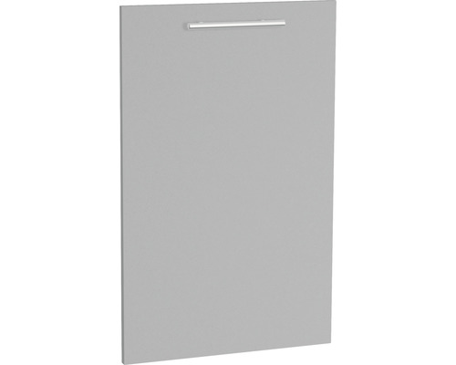 Façade pour lave-vaisselle encastré Optifit Mats825 44,6 x 1,6 x 70 cm façade gris basalte mat corps gris