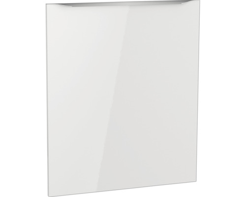 Façade pour lave-vaisselle encastré Optifit Arvid986 59,6 x 1,6 x 70 cm façade blanc brillant corps blanc