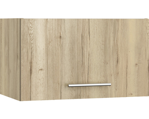 Armoire suspendue à charnières Optifit Erik290 60 x 34,9 x 35,2 cm façade chêne sauvage structuré mat corps chêne sauvage