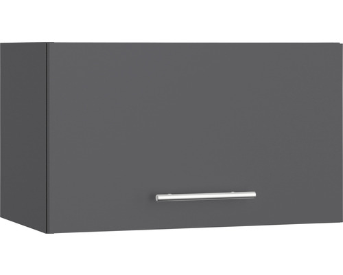 Armoire suspendue à charnières Optifit Ingvar420 60 x 34,9 x 35,2 cm façade anthracite mat corps gris