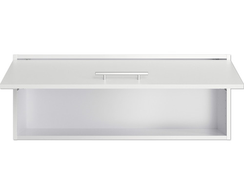Offener Wandschrank mit Griff